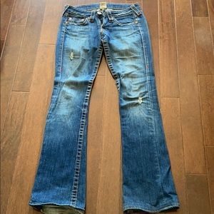 True Religion “Bobby” Boot Leg Jeans